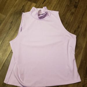 No Boundaries Lavender/Purple Sleeveless Women's Shirt Sz XL